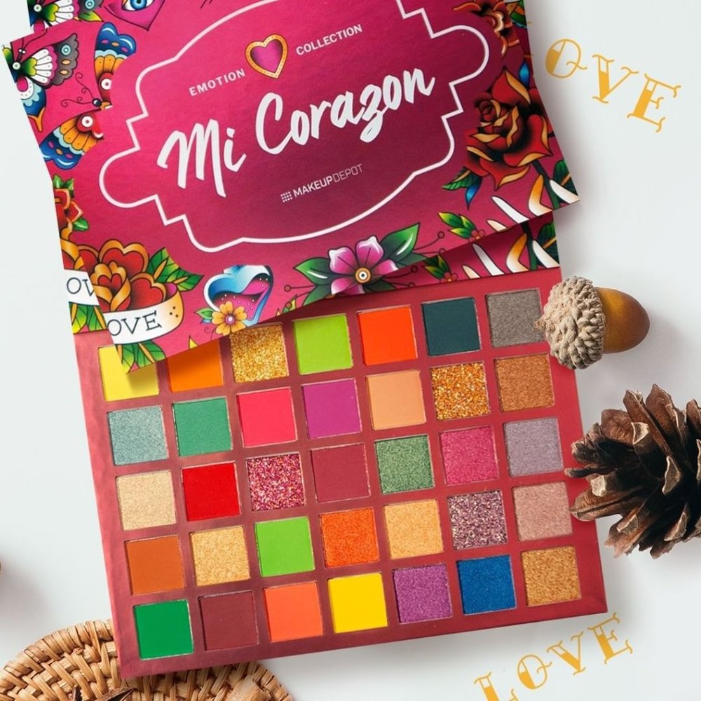 Makeup Depot Mi Corazon Eyeshadow Palette 35 Colors
